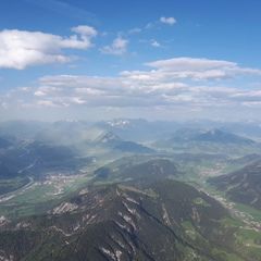 Flugwegposition um 15:47:19: Aufgenommen in der Nähe von Gemeinde Wildschönau, Österreich in 2453 Meter